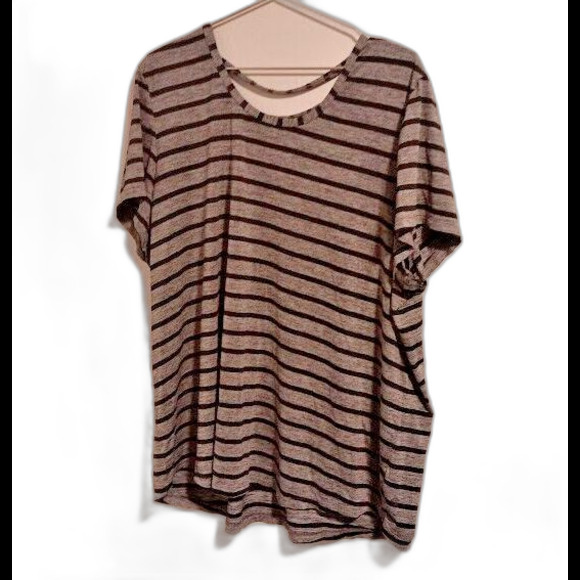 Champion Top Short Sleeve Open Back T-Shirt Workout Women's Size 3X Gray - Picture 1 of 7